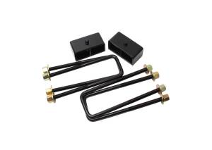 Lowriders Unlimited - LK-209-C | 1.0 Inch Block and U Bolt Kit (1999-2025 Silverado, Sierra 1500 2WD/4WD) - Image 1