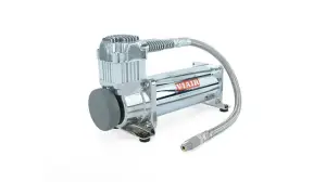 Air Lift Performance - 27801 | Air Lift Performance 2.5 Gal. Polished Tank w/ Viair 444c chrome compressor, 1/4" & 3/8" fittings & tank mounting hardware - Image 3
