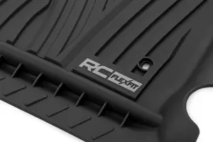Rough Country - FF-7141 | Rough Country Flex Fit Floor Mats For Toyota Tundra 2WD/4WD (2014-2021) | Front, Double Cab - Image 2