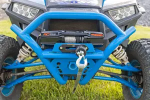 Rough Country - RS6500SA | Rough Country 6500 LB Electric Winch With Remote For UTV / ATV | Synthetic Rope, Universal - Image 16