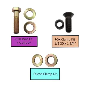 Apex Chassis - DC1.5-B | Apex Chassis Steering Stabilizer Clamp | Universal, Black, 1.5 Inch ID - Image 4