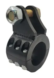 Apex Chassis - DC166 | Apex Chassis Damper Shear Hydro Assist Stabilizer Clamp For 1.75 Inch ID Tie Rods | Universal, Black - Image 1