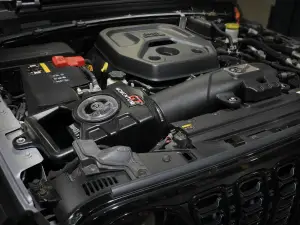 aFe Power - 50-70123D | AFE Power Momentum GT Cold Air Intake System With Pro DRY S Filter For Jeep Wrangler 4xe JL L4-2.0L (Turbo) Hybrid (2024-2025) - Image 3