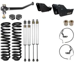 CS-FLVL-COM-CS-23-FSP | Carli Suspension 3.5" Lift Commuter Leveling System FSP Front & Rear Shocks For Ford F-250/F-350 Super Duty (2023-2024) | Diesel