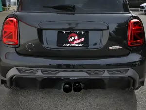 aFe Power - 49-36354-B | aFe Power MACH Force-Xp 3 To 2-1/2 Inch Stainless Steel Cat-Back Exhaust System For Mini Cooper S (2014-2024) / Cooper S JCW Hardtop L4 2.0L (t) 2 Door | Black Tip - Image 6