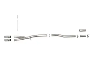 aFe Power - 49-36354-P | aFe Power MACH Force-Xp 3 To 2-1/2 Inch Stainless Steel Cat-Back Exhaust System For Mini Cooper S (2014-2024) / Cooper S JCW Hardtop L4 2.0L (t) 2 Door | Polished Tip - Image 5