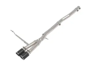 49-36354-C | aFe Power MACH Force-Xp 3 To 2-1/2 Inch Stainless Steel Cat-Back Exhaust System For Mini Cooper S (2014-2024) / Cooper S JCW Hardtop L4 2.0L (t) 2 Door | Carbon Tip