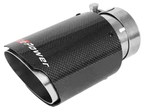 aFe Power - 49-36354-C | aFe Power MACH Force-Xp 3 To 2-1/2 Inch Stainless Steel Cat-Back Exhaust System For Mini Cooper S (2014-2024) / Cooper S JCW Hardtop L4 2.0L (t) 2 Door | Carbon Tip - Image 3