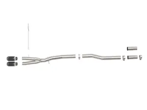 aFe Power - 49-36354-C | aFe Power MACH Force-Xp 3 To 2-1/2 Inch Stainless Steel Cat-Back Exhaust System For Mini Cooper S (2014-2024) / Cooper S JCW Hardtop L4 2.0L (t) 2 Door | Carbon Tip - Image 5