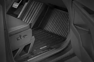 Rough Country - FF-71502 | Rough Country Flex Fit Floor Mats For Tesla Cybertruck | Front & Second Row - Image 5