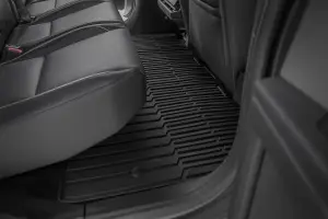 Rough Country - FF-71502 | Rough Country Flex Fit Floor Mats For Tesla Cybertruck | Front & Second Row - Image 8