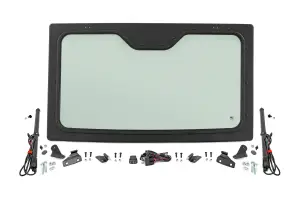 98417221 | Rough Country Electric Tilt Windshield For Polaris Ranger XP 1000/XP 900/ | Glass