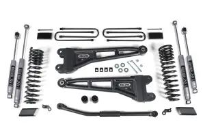 BDS1306H | BDS Suspension 2.5 Inch Lift Kit With Radius Arm For Ford F-450 Super Duty 4WD (2023-2024) | Rear NX2 Nitro Series Shocks