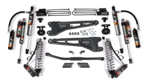 BDS1307FPE | BDS Suspension 2.5 Inch Lift Kit With Radius Arm For Ford F-450 Super Duty 4WD (2023-2024) | Rear Fox 2.5 Performance Elite Coilover Conversion