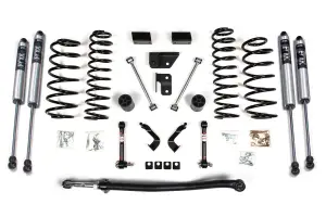 BDS1437FS | BDS Suspension 3 Inch Lift Kit For Jeep Wrangler JL 4 Door (2018-2025) | Fox 2.0 Performance Series Shocks