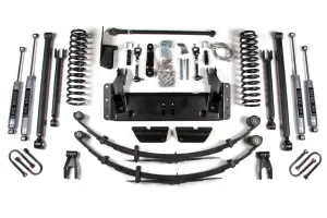 BDS1442H | BDS Suspension 8.5 Inch Lift Kit Long Arm For Jeep Cherokee XJ (1984-2001) | Rear Axle Dana 35, NX2 Nitro Series Shocks