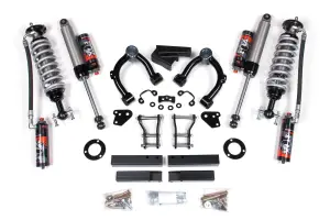 BDS1587FPE | BDS Suspension 3.5 Inch Lift Kit For Ford Ranger 4WD (2019-2023) | OE Knuckle Type Cast Aluminum, Rear Shock Fox 2.5 Performance Elite, Fox 2.5 Coil Over
