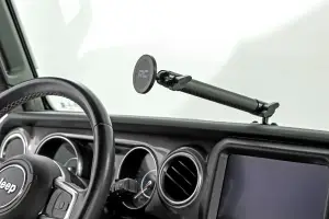 Rough Country - 10662 | Rough Country Phone Dash Mount For Jeep Gladiator JT/Wrangler JL 4WD (2028-2024) | With 10 Inch Extension Arm - Image 7