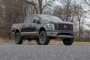 Rough Country - 83431 | Rough Country 3 Inch Lift Kit For Nissan Titan 2WD/4WD (20004-2024) | Aluminum Finish, Lifted N3 Struts (2004-2024 Only) 4WD, Premium N3 Shocks - Image 2