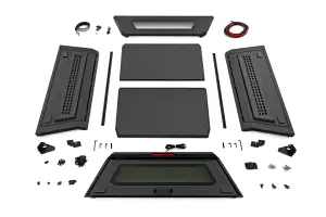 Rough Country - 73400 | Rough Country Truck Bed Cap For Ford F-150 (2021-2025) | Modular, 5' 7" Bed - Image 3