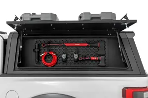 Rough Country - 734004 | Rough Country Truck Bed Cap Molle Panel Side Storage Bin | Driver Side - Image 3