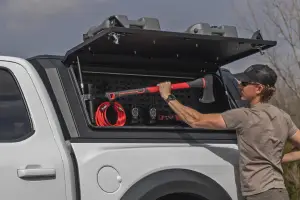 Rough Country - 734004 | Rough Country Truck Bed Cap Molle Panel Side Storage Bin | Driver Side - Image 7