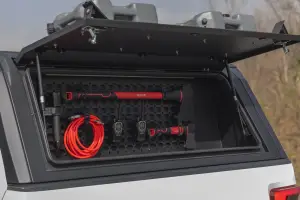 Rough Country - 734004 | Rough Country Truck Bed Cap Molle Panel Side Storage Bin | Driver Side - Image 8