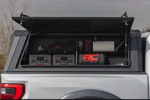 Rough Country - 734005 | Rough Country Truck Bed Cap Side Storage Bin | Passengers Side - Image 8