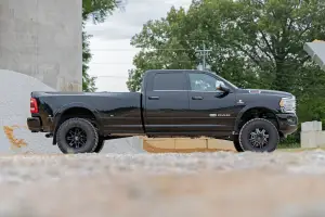 38470 | Rough Country 5 Inch Lift Kit AISIN For Diesel Ram 3500 4WD (2019-2025) | V2 Monotube Shocks
