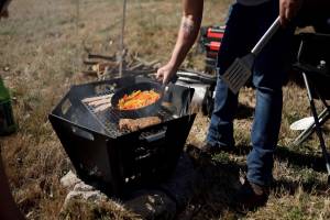 Rough Country - 117517 | Overland Collapsible Fire Pit Stainless Steel Grill Grate - Image 11