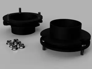 605010 | Traxda 1.0 Inch Front Suspension Leveling Kit (1994-2001 Ram 1500 4WD, 1994-2012 Ram 2500, 3500 4WD)