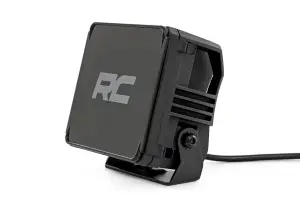 Rough Country - 70905ADRL | Rough Country 4 Inch Chrome Series LED Light Pods | Amber DRL, Square - Image 2