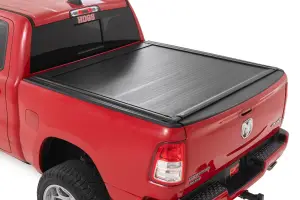 Rough Country - 51307550 | Rough Country Retractable Bed Cover For Ram 1500 (2019-2025) / 1500 TRX (2021-2024) | 5' 7" Bed - Image 1
