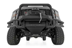 Rough Country - 51216W | Rough Country Front Bumper Tubular For Ford F-150 (2021-2023) | With Winch Plate - Image 4