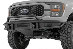 Rough Country - 51216 | Rough Country Front Bumper Tubular For Ford F-150 (2021-2023) | Without Winch Plate - Image 2