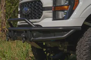 Rough Country - 51216 | Rough Country Front Bumper Tubular For Ford F-150 (2021-2023) | Without Winch Plate - Image 8