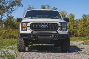Rough Country - 51216 | Rough Country Front Bumper Tubular For Ford F-150 (2021-2023) | Without Winch Plate - Image 9
