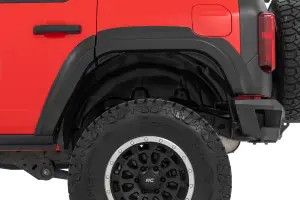 Rough Country - O-F12124-HX | Rough Country Fender Flares For Ford Bronco 4WD (2021-2025) | Antimatter Blue - Image 8