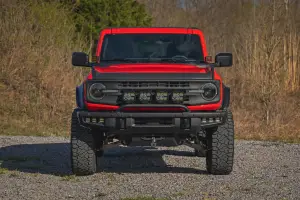 Rough Country - O-F12124-PQ | Rough Country Fender Flares For Ford Bronco 4WD (2021-2025) | Race Red - Image 14