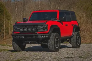 Rough Country - O-F12124-PQ | Rough Country Fender Flares For Ford Bronco 4WD (2021-2025) | Race Red - Image 9