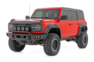 Rough Country - O-F12124-PQ | Rough Country Fender Flares For Ford Bronco 4WD (2021-2025) | Race Red - Image 6