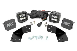 96110 | Rough Country Rear Mount LED Light Kit For CFMOTO UFORCE 1000 (2021-2025) | Black Series