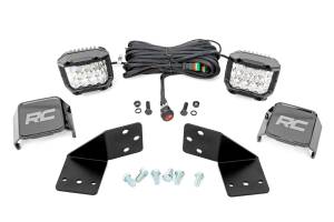 96113 | Rough Country Rear Mount LED Light Kit For CFMOTO UFORCE 1000 (2021-2025) | 3 Inch Osram Wide Angle Series