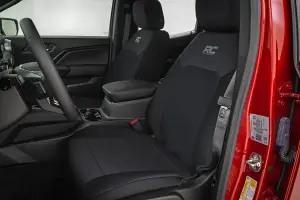 Rough Country - 91069 | Rough Country Seat Covers For Chevrolet Colorado / GMC Canyon (2023-2025) | Front Bucket, Rear Bench - Image 2