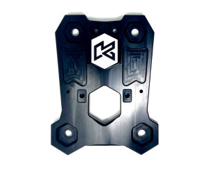 KRZRPRO3 | Kryptonite Death Grip Rear Radius Plate For Polaris RZR Pro R / Turbo R / Pro S (2017-2021) | Plate Kit Only, No Hook
