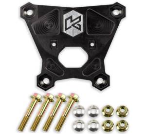 KRZRRP3S | Kryptonite Death Grip Rear Radius Plate For Polaris RZR XP Turbo S (2018-2021) | Plate Kit Only, No Hook