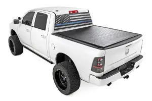 Rough Country - 50319550 | Rough Country Hard Roll Up Bed Cover For Ram 1500 (2009-2018) / 2500 (2010-2024) | 5' 7" Bed - Image 2