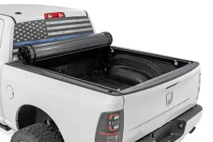 Rough Country - 50319550 | Rough Country Hard Roll Up Bed Cover For Ram 1500 (2009-2018) / 2500 (2010-2024) | 5' 7" Bed - Image 3
