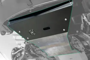 Van Compass - 4095-3500 | Van Compass Engine Skid Plate Stock Height (2023-2025 Sprinter 3500 AWD) - Image 2