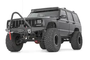 Rough Country - 1055 | Rough Country Bumper Stinger Bar For Jeep Cherokee XJ 2WD/4WD | Only Fits RC Bumper Kits - Image 2